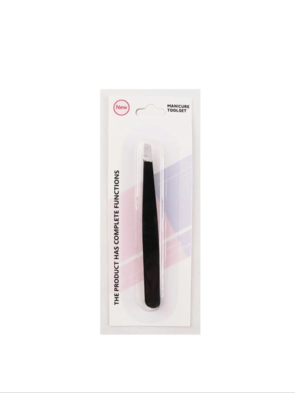 New Ultra-Grip Professional Slant Tweezers  In Black